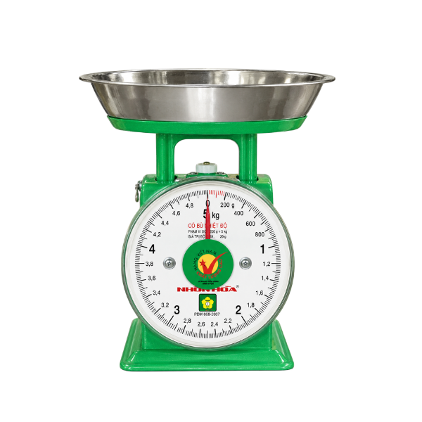 CÂN ĐỒNG HỒ NHƠN HÒA 5KG